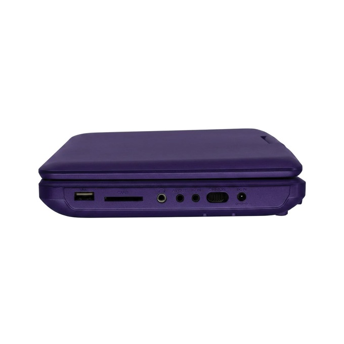 Emerson 10.1" Swivel Screen DVD Player, Purple, large