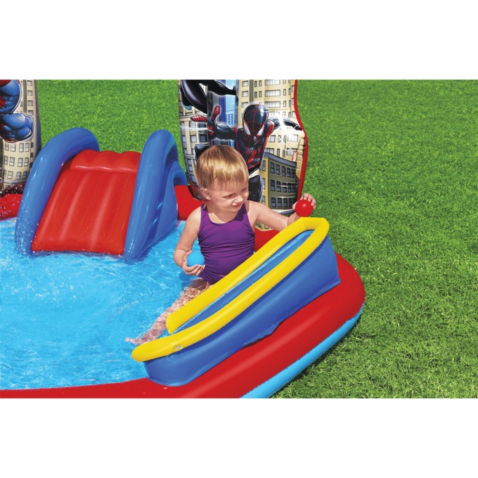 Spider-Man Inflatable Kids Water Play Center, , large