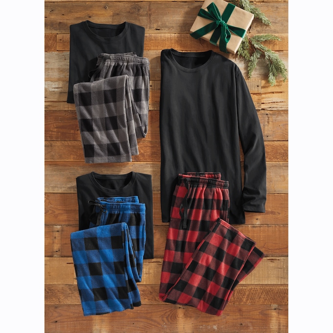 2-Piece Fleece PJ Set, , large