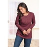 Easy Essentials&trade; Long-Sleeve Pintuck Top, , large