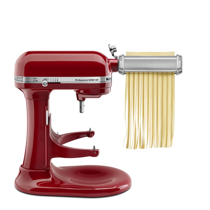 Pasta Maker Attachment For Kitchenaid Standmixers, Included Pasta