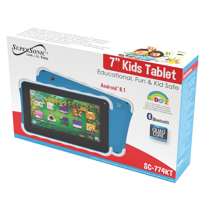Supersonic 7" Kids’ Tablet, , large