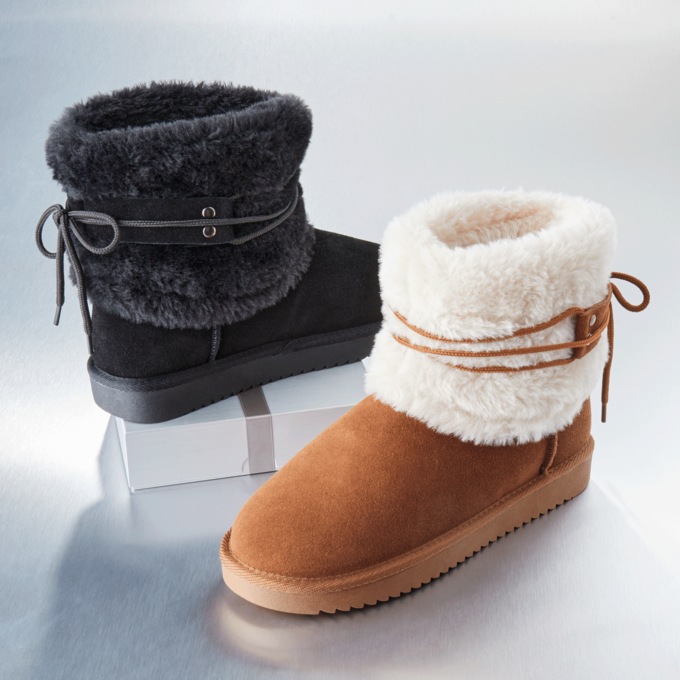 Suede Ankle Boot, , large