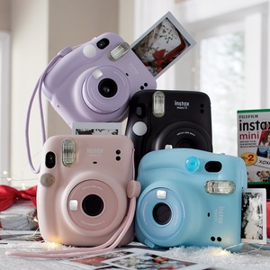 Fujifilm Instax Mini 11 Instant Camera 60 Fuji Films, Accessory kit (Blush  Pink)