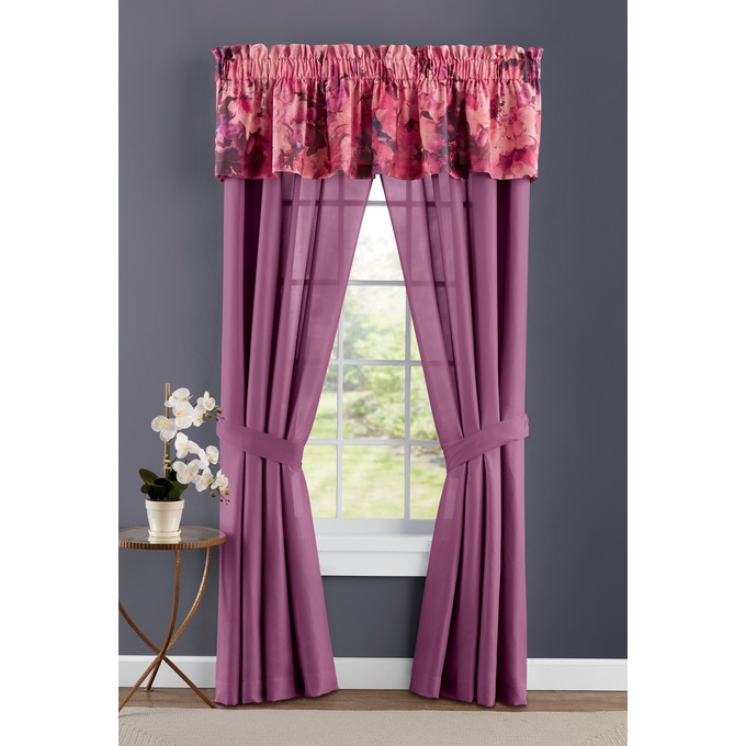 Faith Floral Window Treatments, , large