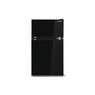 Frigidaire 3.1 cu. ft. Black Glass-Finish Fridge, Black, large