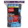 Men's 6-Pack of Hanes PJ Boxer Shorts, , large