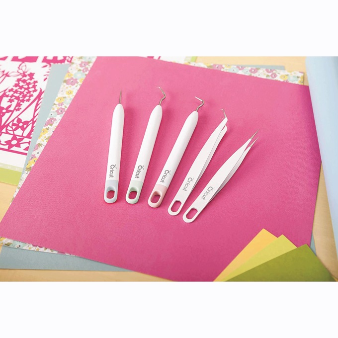 5-Piece Set, Cricut® Art/Craft Weeder Tools, , large