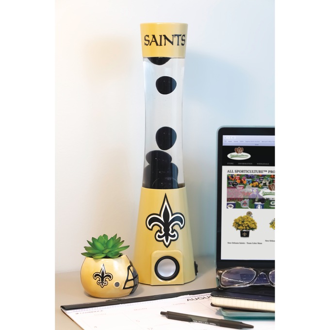 Saints lava lamp hot sale