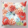 Button-Tufted Outdoor Pillow, , large