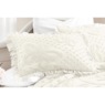 Addi Chenille Sham, Coconut, large