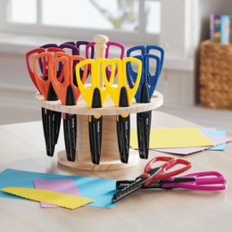 12-Piece Scissor Set and Stand, , large