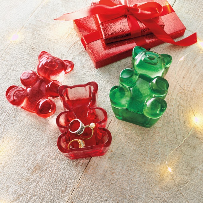 Gummy Bear Decorative Lidded Trinket Dish, , large