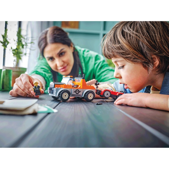 LEGO Tow Truck and Sports Car Repair, , large