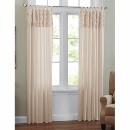 Rosette Tab Top Window Panel, , large