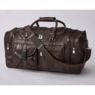 Patch Leather Duffle Bag, , large