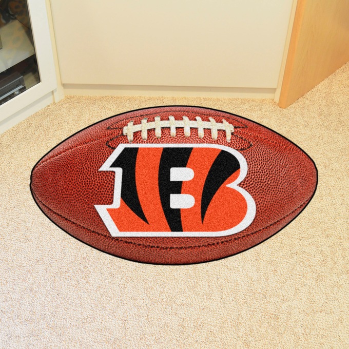 NFL Football Rug - 32 1/2" x 20 3/4", , large