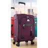 Soft-Sided Rolling Carry-On with Wheels and Telescoping Handle, , large
