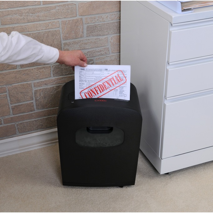 Royal 10-Sheet Crosscut Shredder, , large