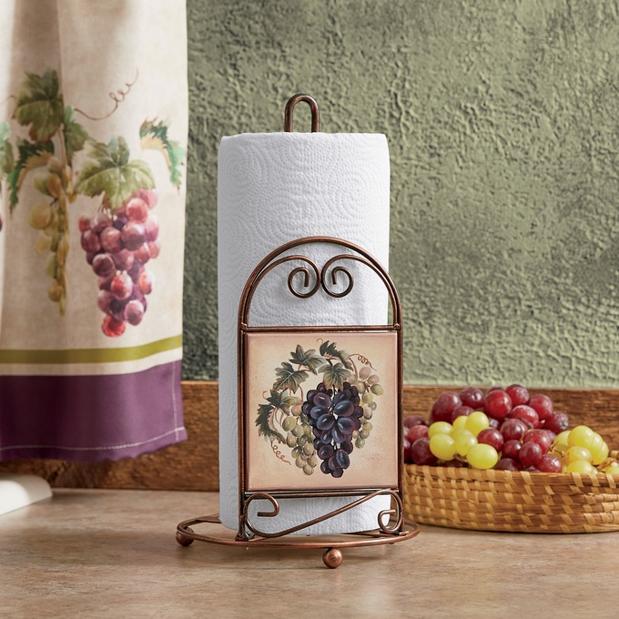 Grapevine Paper Towel Holder, , large