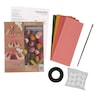 Crepe Paper Ranunculus Flower Kit, , large
