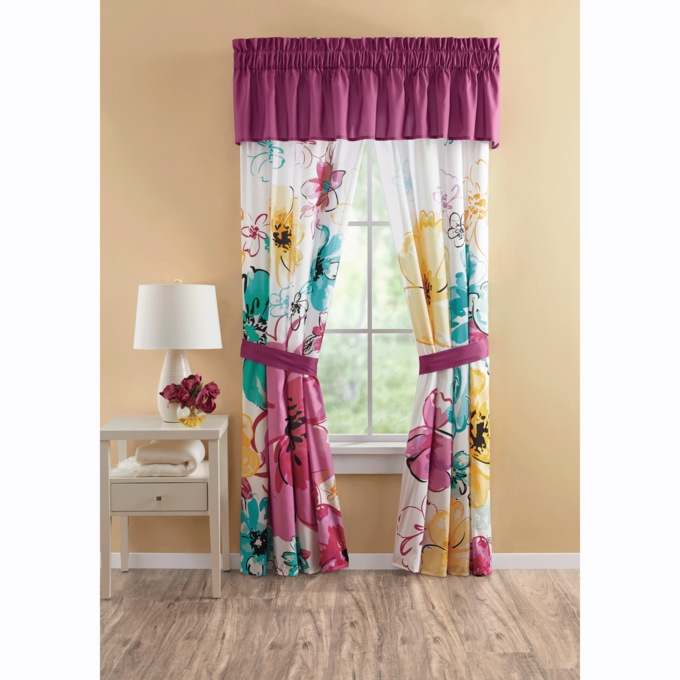 Color Connection Floral Panel Pair, , large