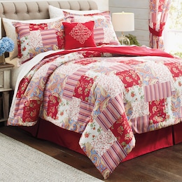 Summer Garden 8-Piece Comforter Set and Accent Pillow, , large