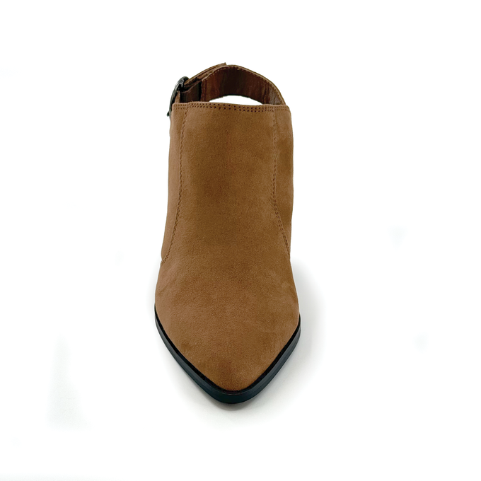 Open Back Women's Shootie with Heel, , large