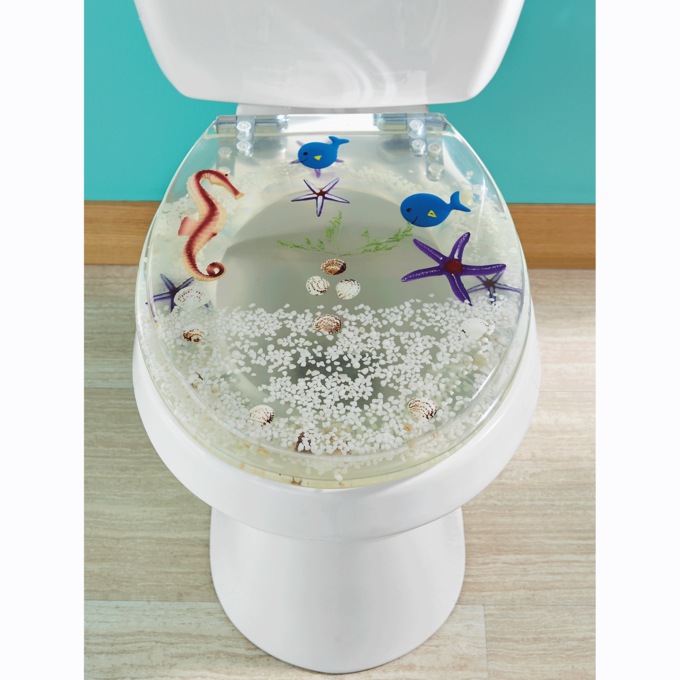 Coastal Toilet Seat, , large