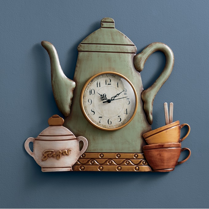 Aroma Metal Coffee Clock, , large