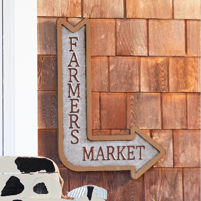 Farmers Market Sign, , large