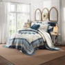 Charlotte Embroidered Floor-Length Quilt, , large