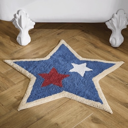 Americana Star Bath Mat, , large