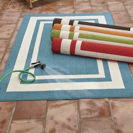Borderline Indoor/Outdoor Rug, , large