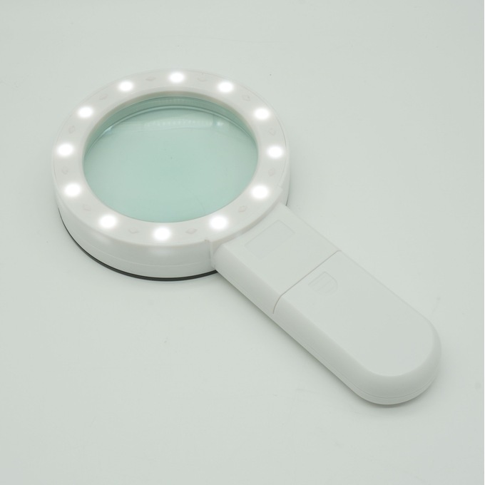 30x Magnifying Glass with 12 LEDs, , large