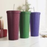 Rhinestone Double Wall Stainless Steel Travel Cup, , large