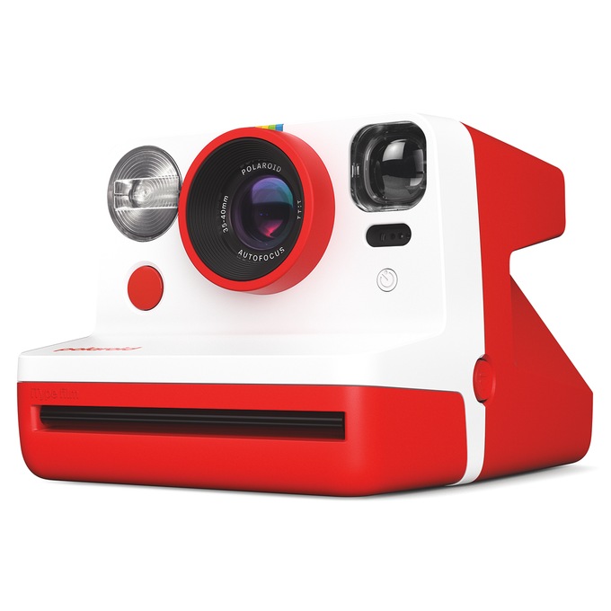 Polaroid Now Instant Camera, Red, large