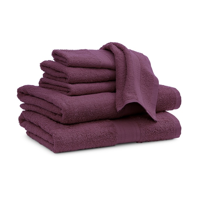 Color Connection® 6-Piece Cotton Towel Set, , large