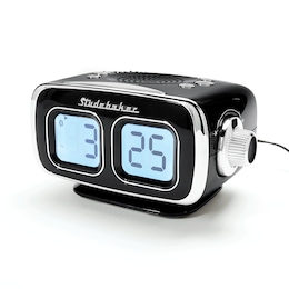Studebaker Retro Digital Clock with Bluetooth, , large