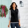 Personalized Women's Fleece Vest, , large
