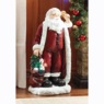 Lit Santa Figurine, , large