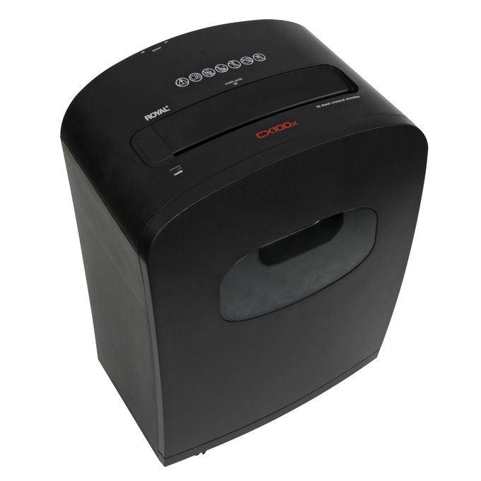 Royal 10-Sheet Crosscut Shredder, , large