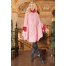 Sherpa-Trimmed Matching Fleece Cape with Gloves, , large