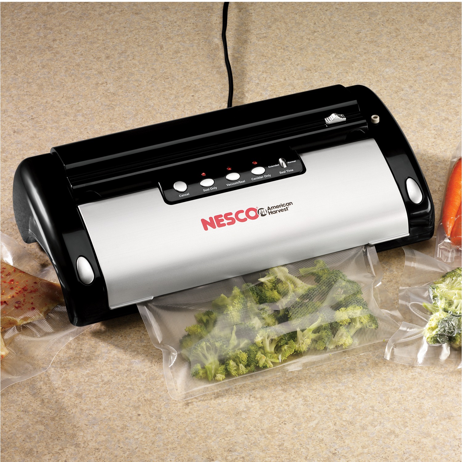 Nesco CommercialGrade Vacuum Sealer and Bag Refill Packs Ginny's