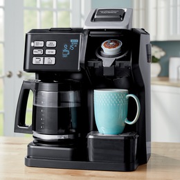 Hamilton Beach Flex Brew 2-Way Coffee Maker , , large