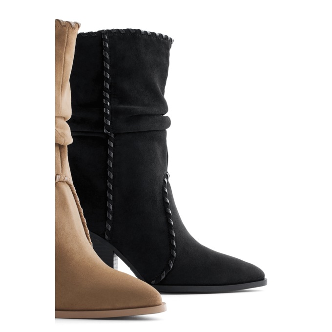 Esprit Windy Stretch Faux-Suede Boot, , large