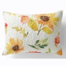 Delilah Sunflower-Inspired Quilted Sham, , large