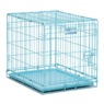 MidWest iCrate Single-Door Crate, Blue, large