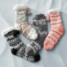 MUK LUKS Cozy Cabin Socks, , large