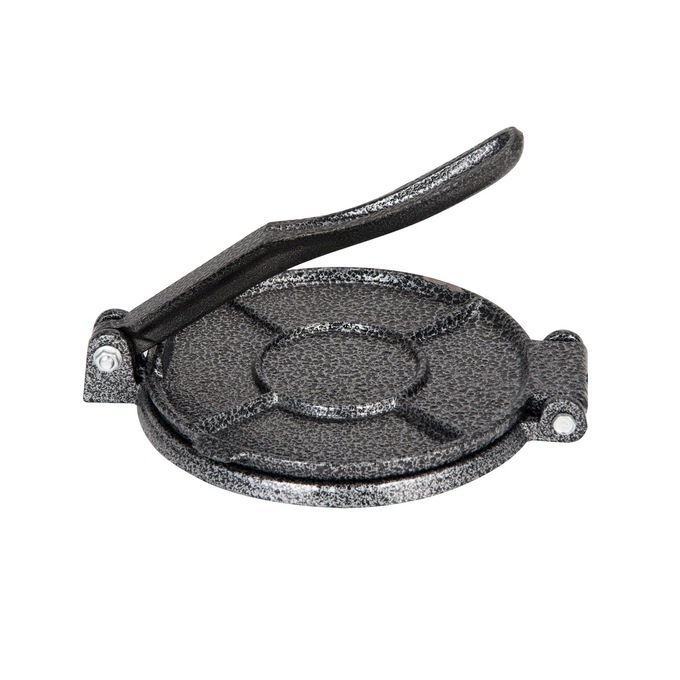 Alpine Cuisine 7 1/2&quot; Cast Iron Tortilla Press, , large